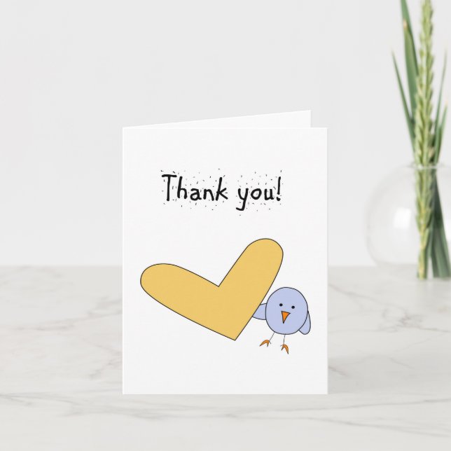 Thank you card (Front)