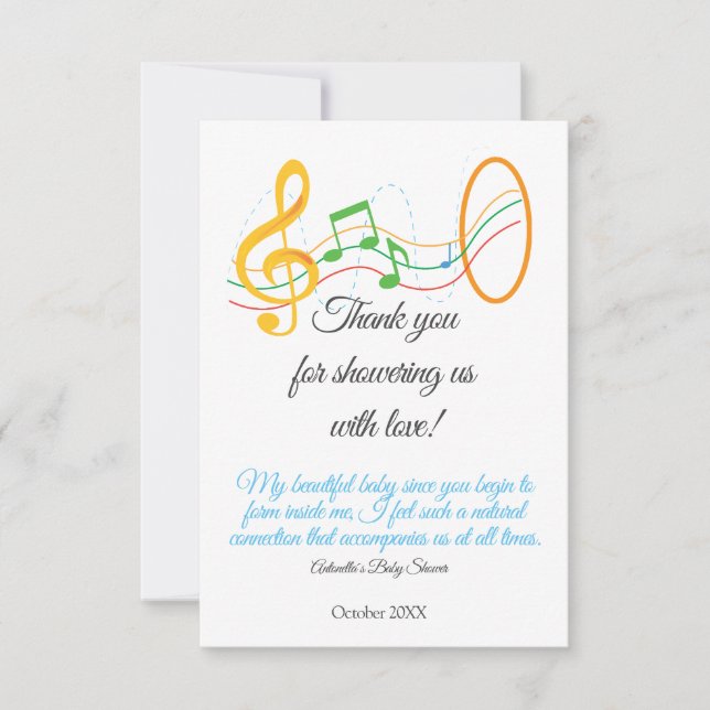 Thank you card (Front)