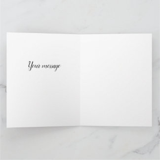 Thank you  card