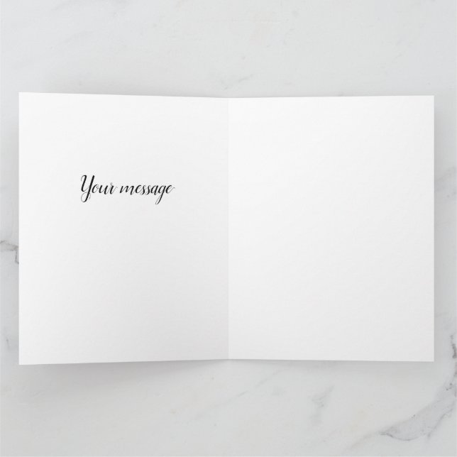 Thank you  card (Inside)