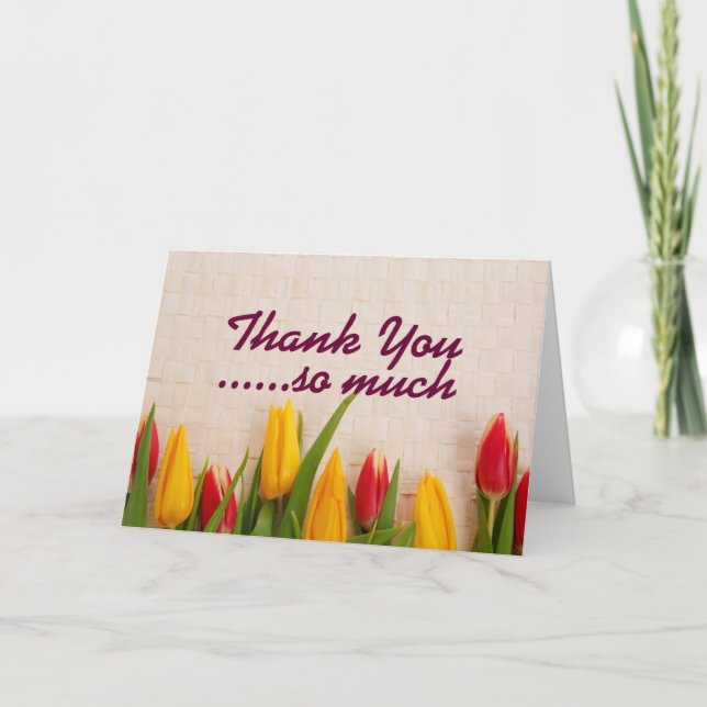 THANK YOU CARD (Front)