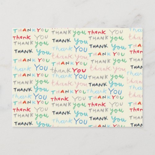 thank you card