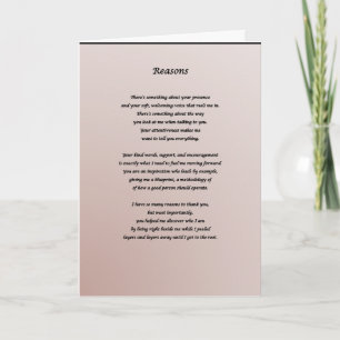 Thank you card