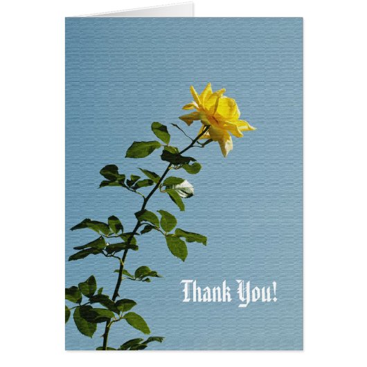 Thank You! Card (Front)