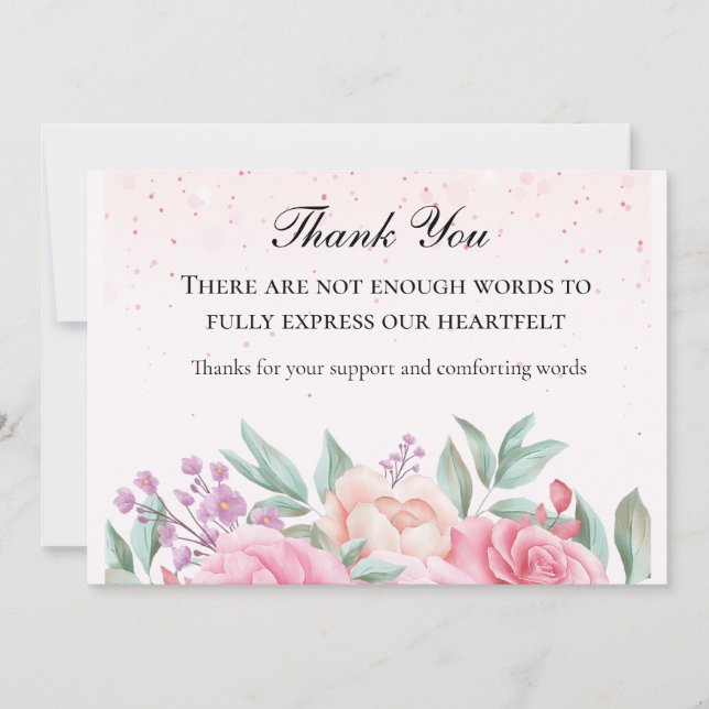Thank You Card (Front)