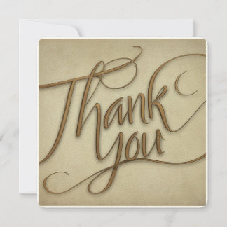 Thank you card
