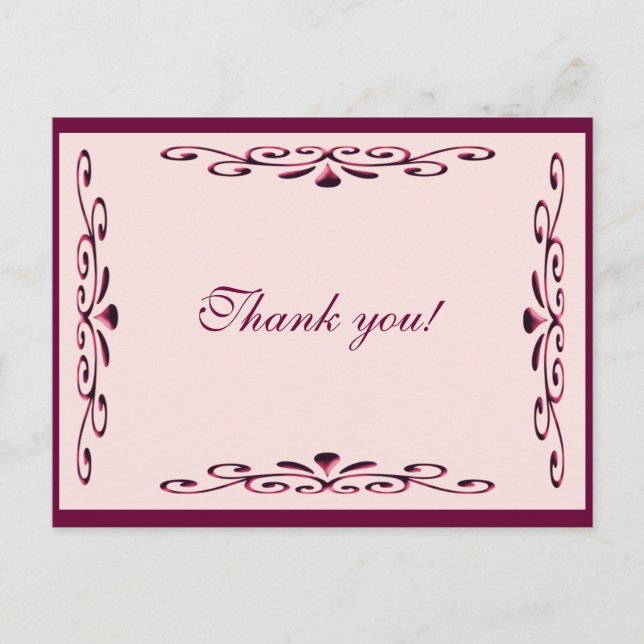 Thank You Card (Front)