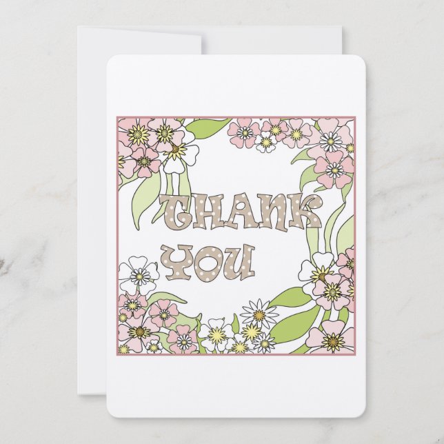 Thank you card (Front)