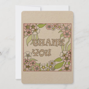Thank you card