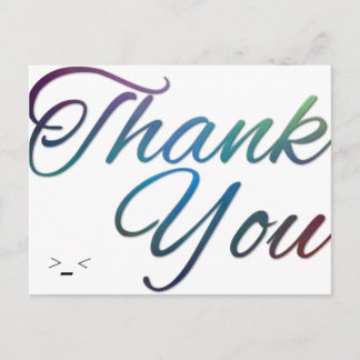thank you card