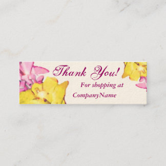 "Thank You" card
