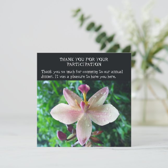THANK YOU CARD (Standing Front)