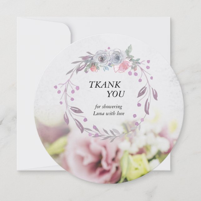 Thank You card (Front)