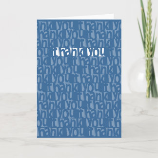 thank you card