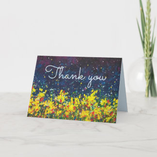 Thank you card