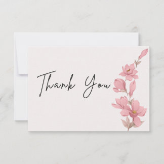 Thank you card