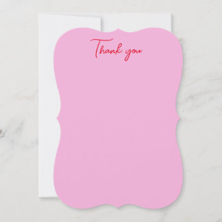 Thank You Card