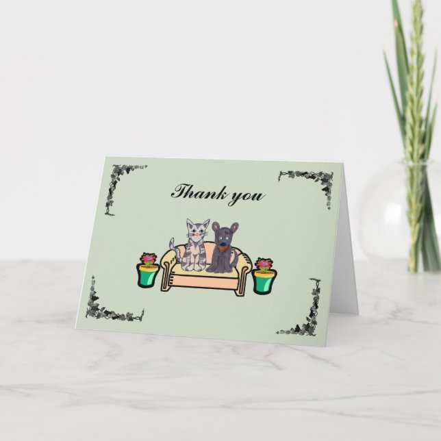 Thank you card (Front)