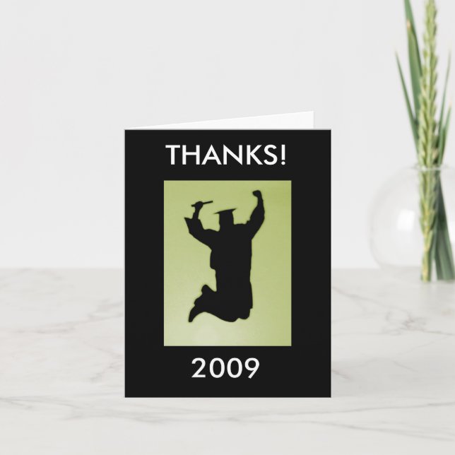 Thank You Card 2009 (Front)
