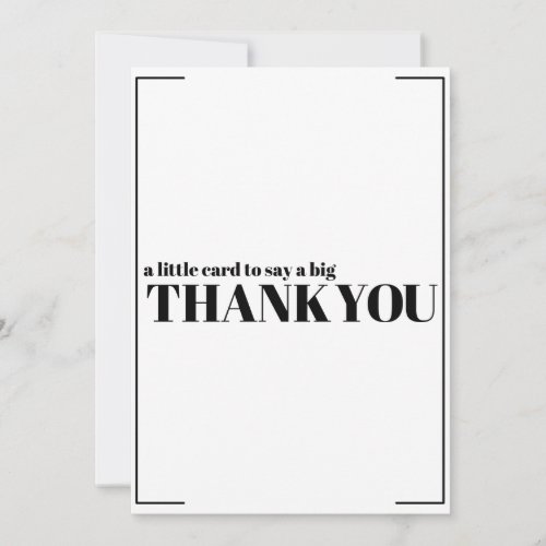 Thank You Card _ All Occasions _ With Envelopes