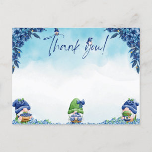 Thank You Card (Blueberry Gnomes)