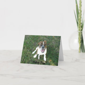 Thank You Card (Bow Wow!)