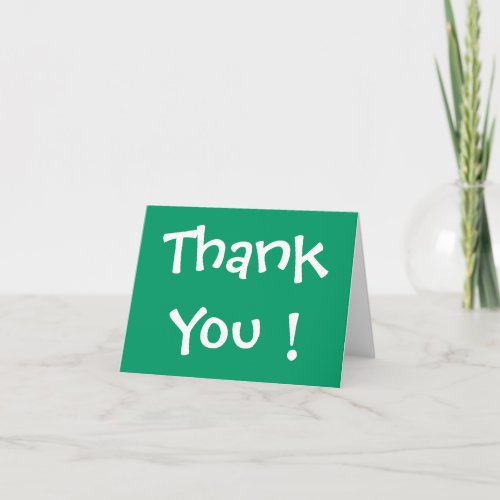 Thank You Card by SRF