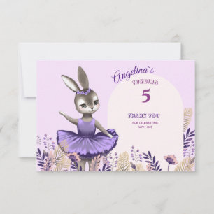 Thank you card. card