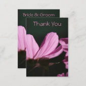 Thank You Card Comos in the Sun Floral Business C (Front/Back)