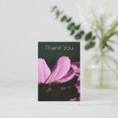 Thank You Card Comos in the Sun Floral Business C (Standing Front)