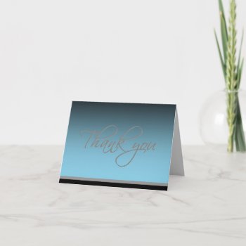 Thank You Card - Elegant Glow by PawsitiveDesigns at Zazzle