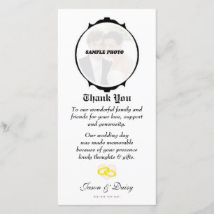 Thank-you Card (Engagement/Wedding/Anniversary)