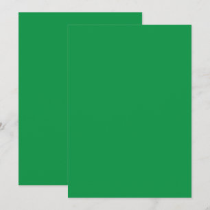 Thank You Card Flat   Green Minimal Elegant