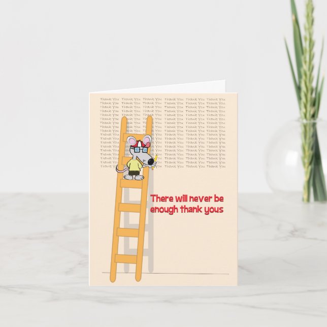 Thank You Card for Friend (Front)