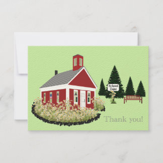 Thank you! Card for School Teacher Principal