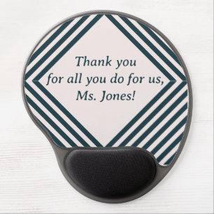 Thank You Card for Teacher Gel Mouse Pad