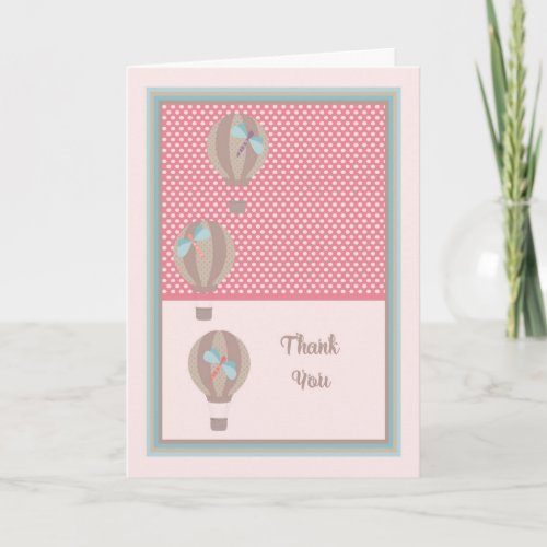 Thank You Card for Tour Guide Hot Air Balloons