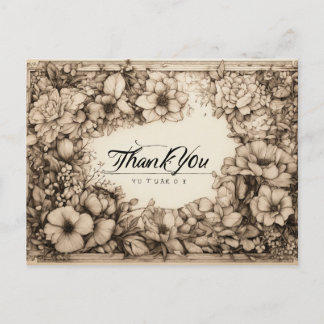Thank you card, Gift Card