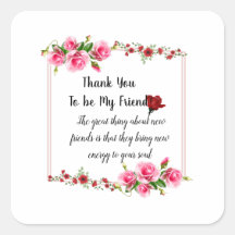 Thank You Card Gift Tags