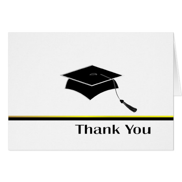 Thank You Card - Graduation