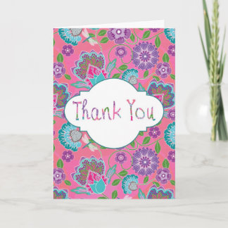 Thank You Card Greeting Card