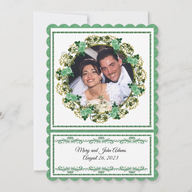 Thank you card Irish theme (Front)