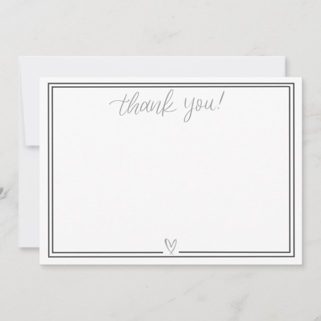 Thank You Card (Light Gray) (Front)
