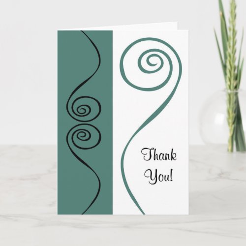 Thank You Card Modern