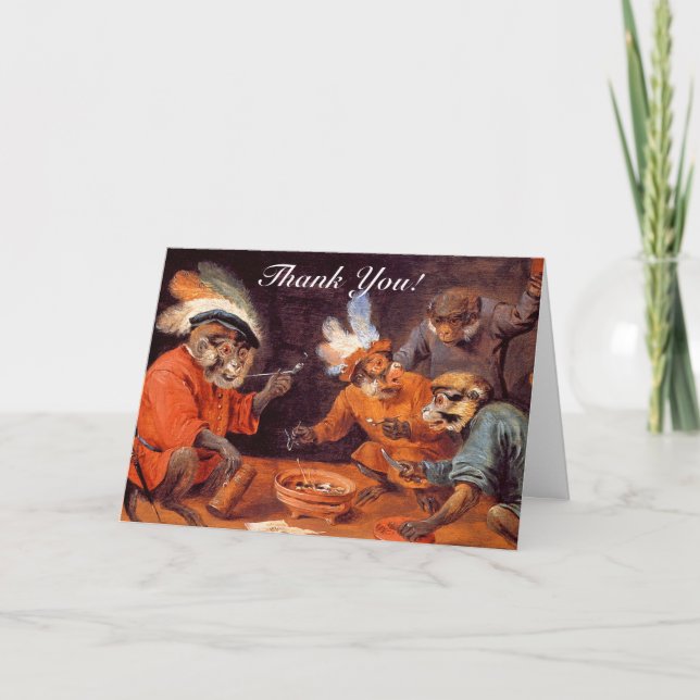 Thank You Card: Monkey Tavern (Front)