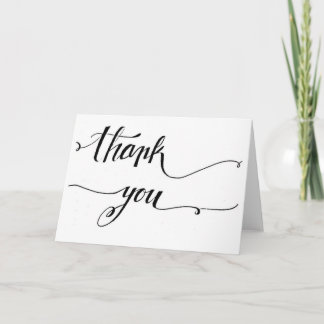Thank You Card - Paint