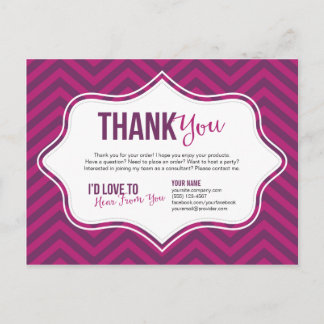 Thank You Card Postcards