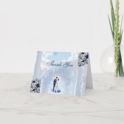 Thank You Card | Something Blue Wedding
