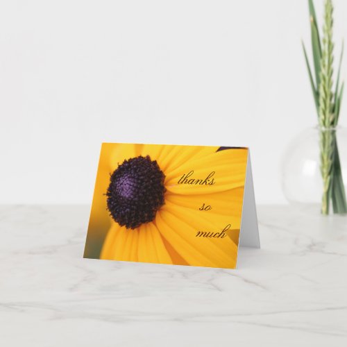 Thank You Card__Sunflower