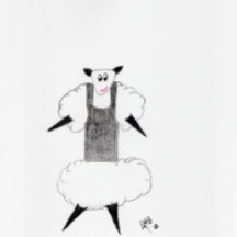 Thank You Card - Tank Ewe